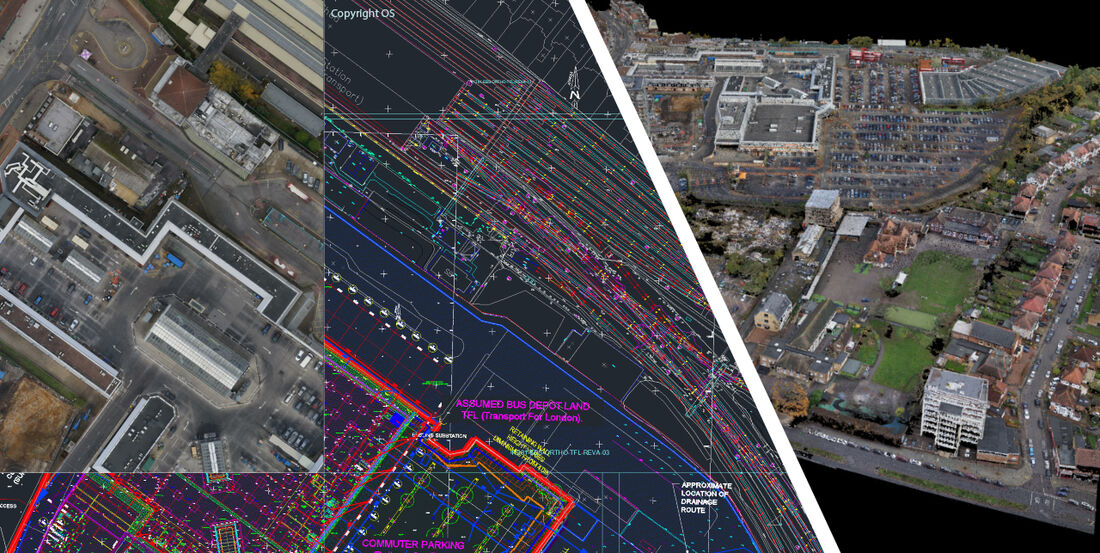 Bim Uav Drone Rail Edgware