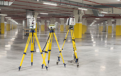 Property Industrial Floor Flatness Staff Equipment Scanners