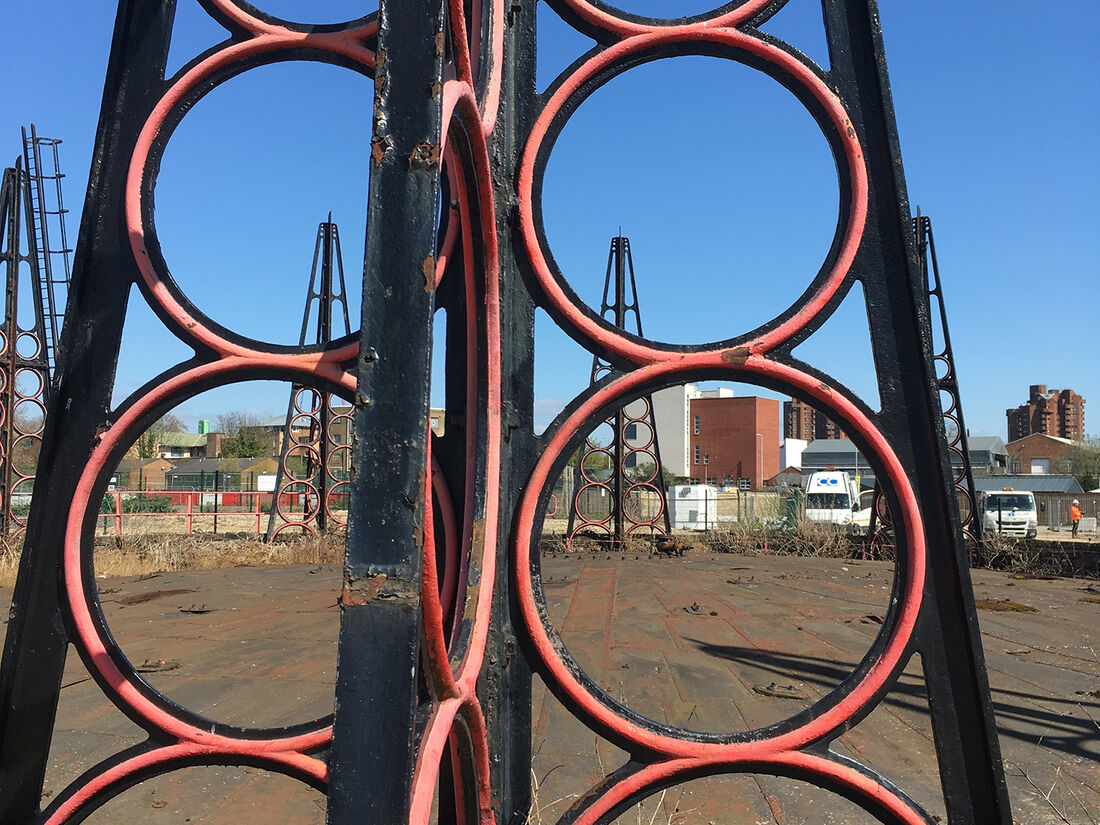 Fulham Gasworks Kings Rd Park Gasholder 8R
