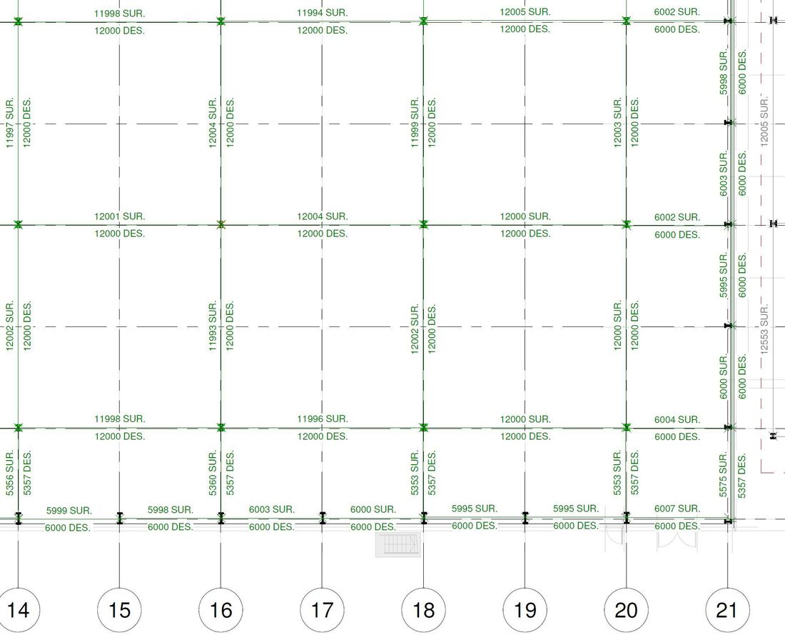 Bim Grid Verification Warehouse Logistics