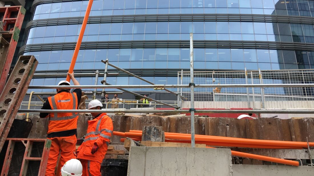 Installation of Pile Duct Inclinometers