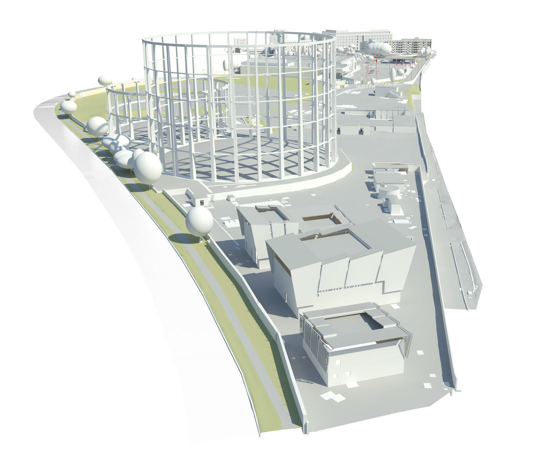 BIM Revit Model of Canal Way, Kensal Rise