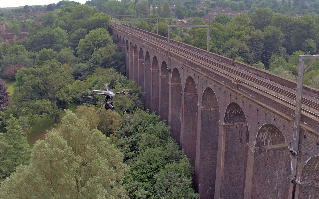 UAV Vogel Infrastructure Aqueduct 2