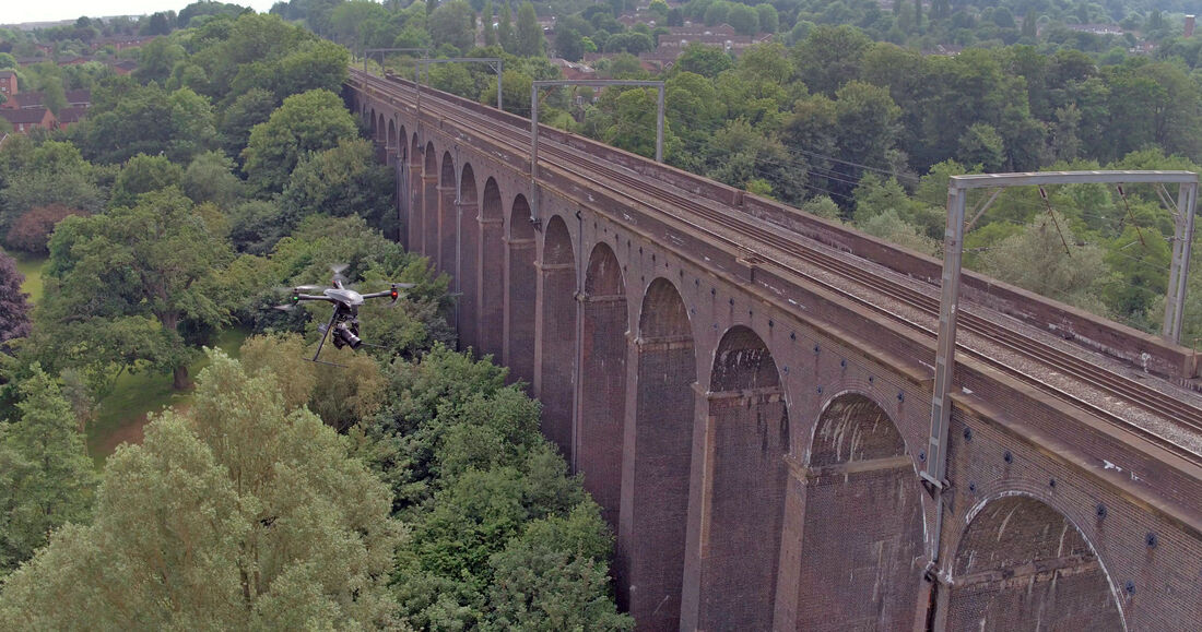 UAV Vogel Infrastructure Aqueduct 2