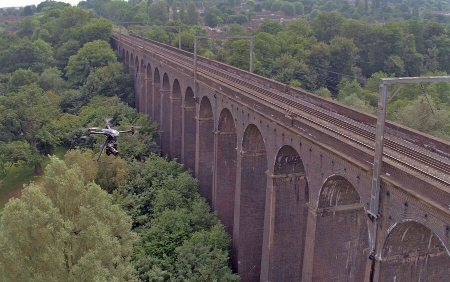 UAV Vogel Infrastructure Aqueduct 2