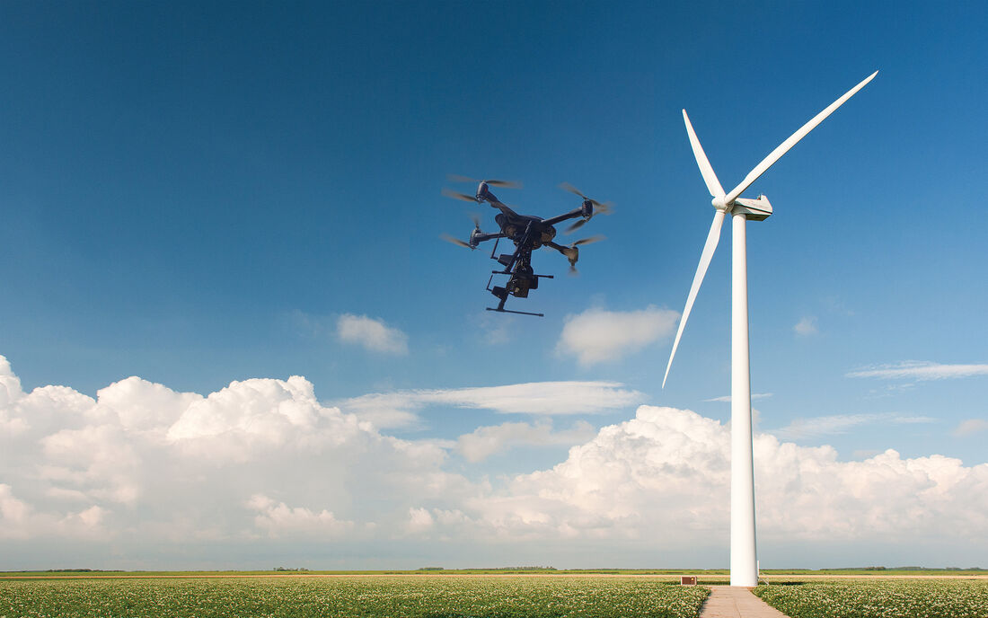 UAV Vogel Infrastructure Turbine