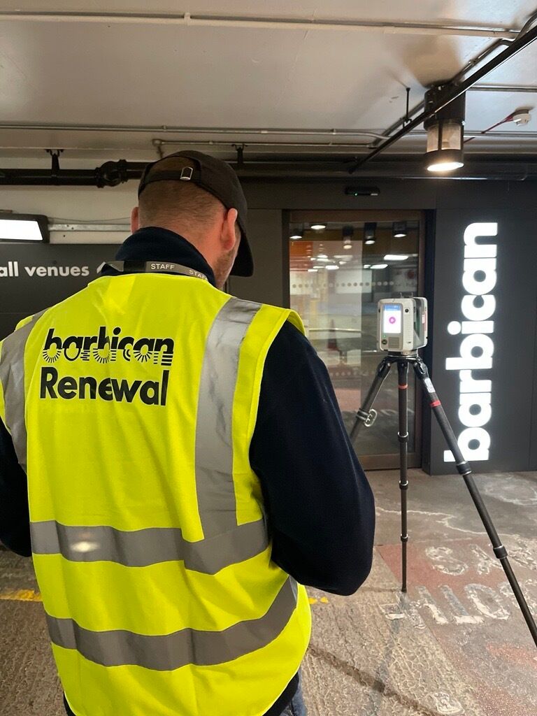 Laser Scanning Barbican Surveyor 2
