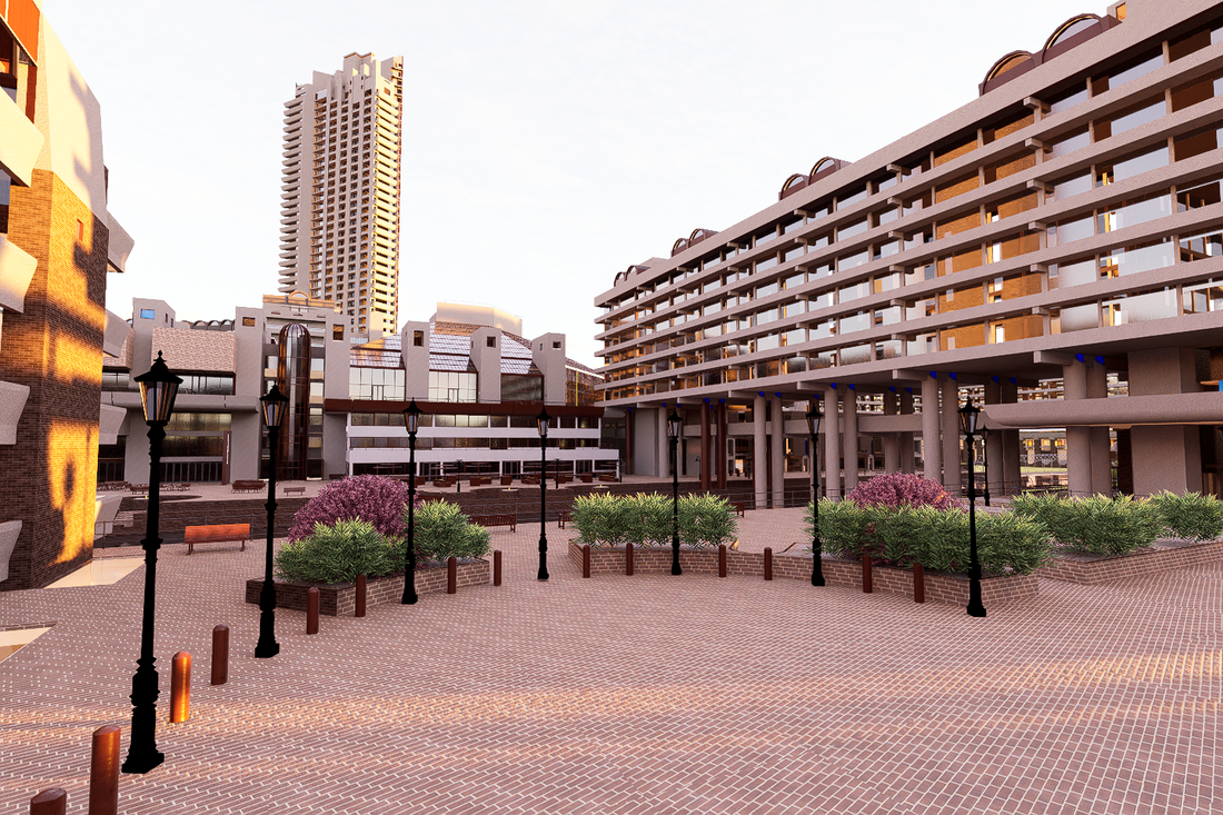 LOD4 Topographic Model of Estate Grounds