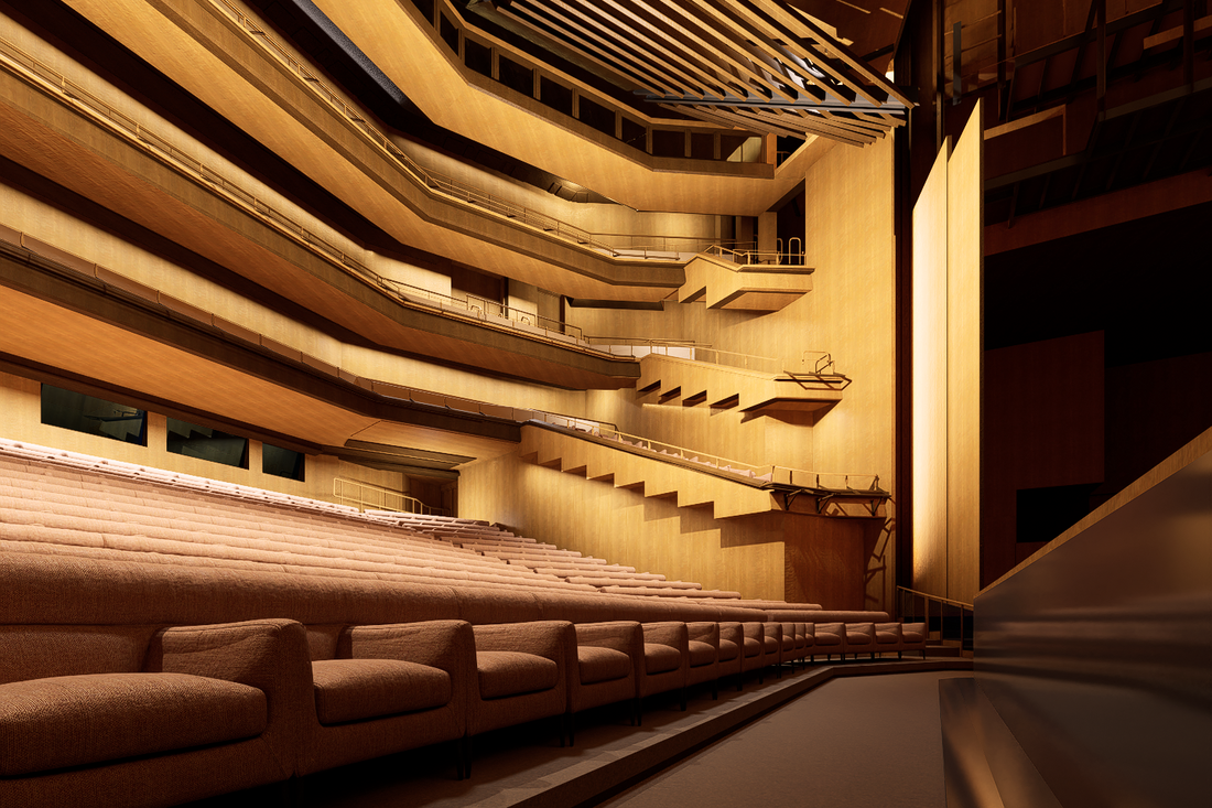 LOD3 Model of Barbican Theatre Hall