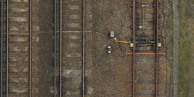 Rail UAV Vogel Salfords Sidings