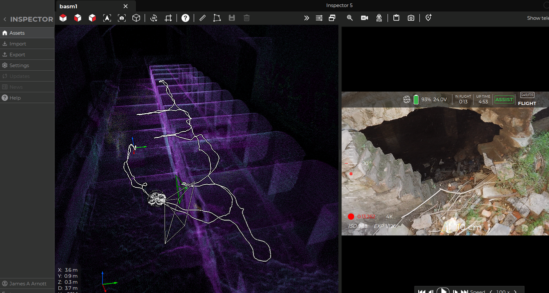 Bishopsgate Goodsyard Inspection UAV