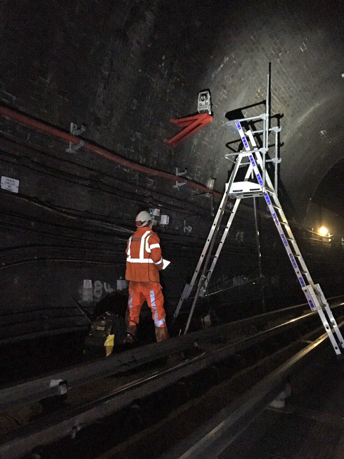 Automated Monitoring of the District Line