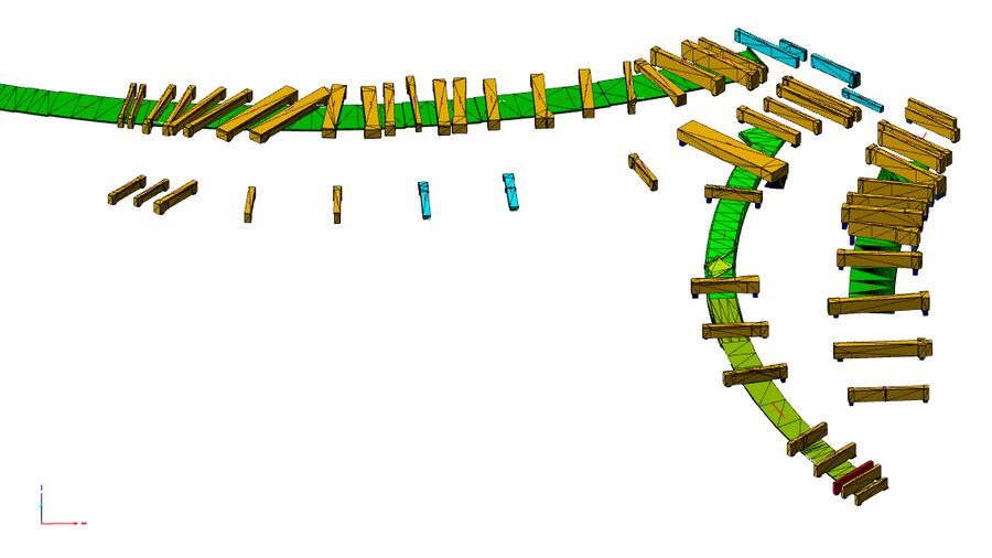 Portal Beam Model