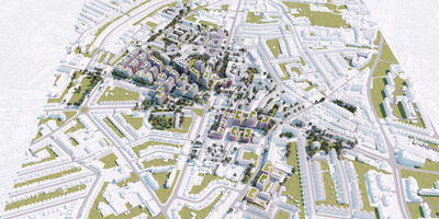 Property Clapham Park BIM Model Aerial 4 1