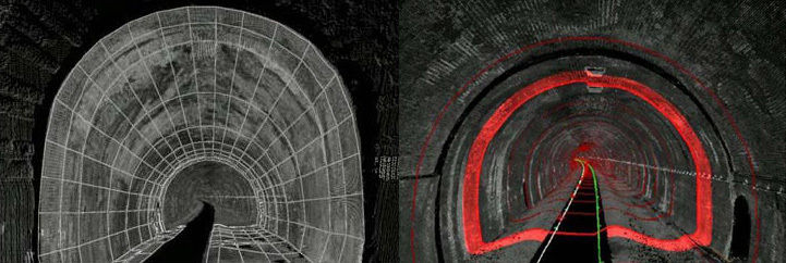 Rail Chipping Campden Tunnel Scan 2