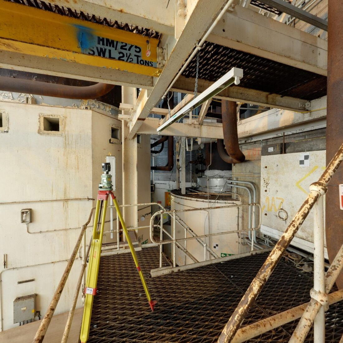 Infrastructure Hunterston Nuclear Laser Scanning