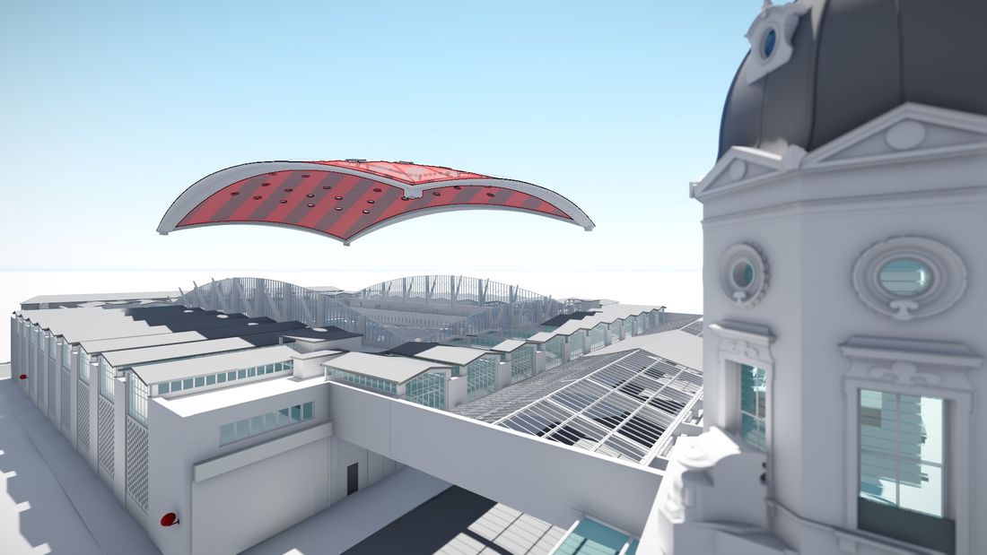 Building Information Model (BIM) of Poultry Market