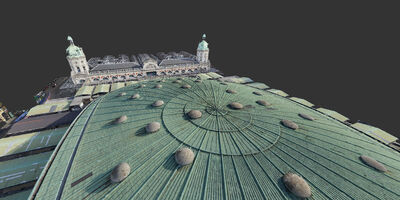 Property Poultry Market Point Cloud Roof 2