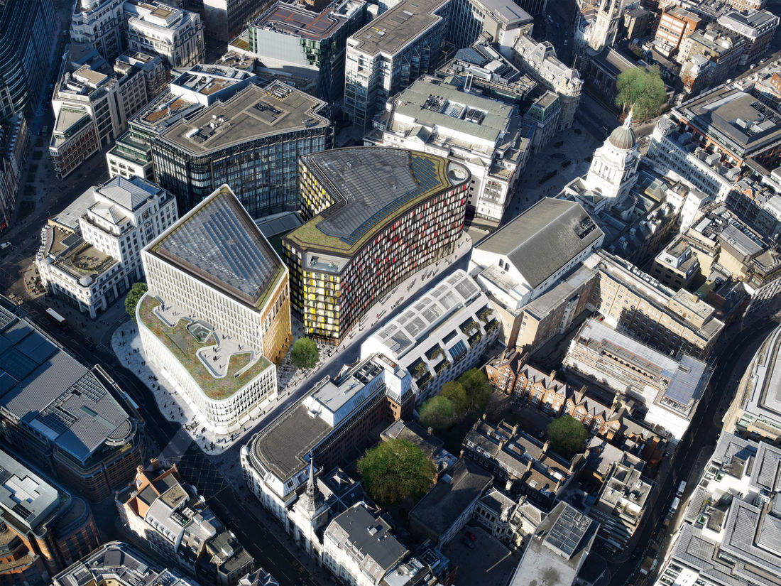 Property Old Bailey Ludgate Hill Aerial
