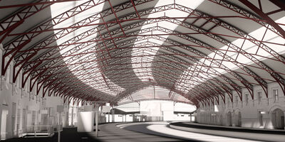 Rail Bristol Temple Meads BIM Model Internal