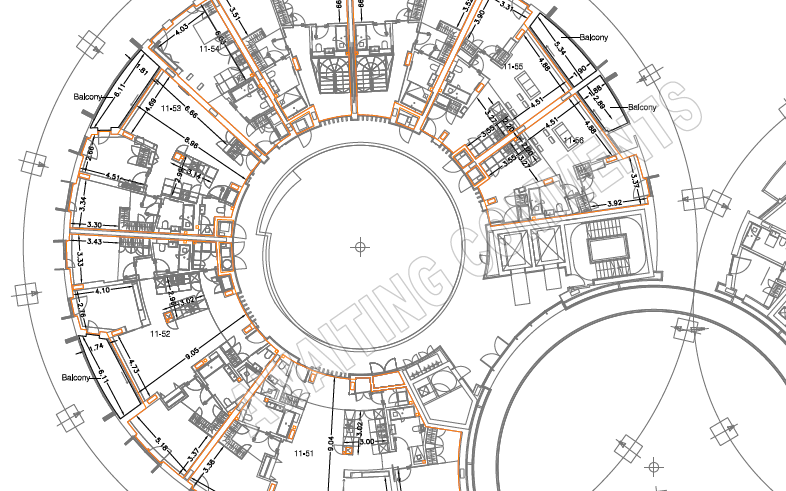  A sample areas report for King's Cross Gasholders