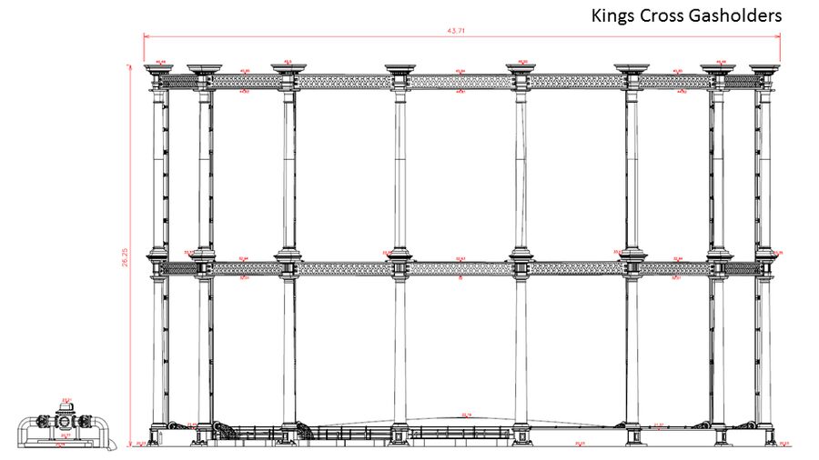 Property Kings Cross Gasholder Elevations Deliverable