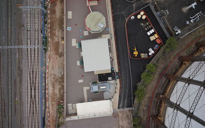 Uav Canal Way Gasholder Rail