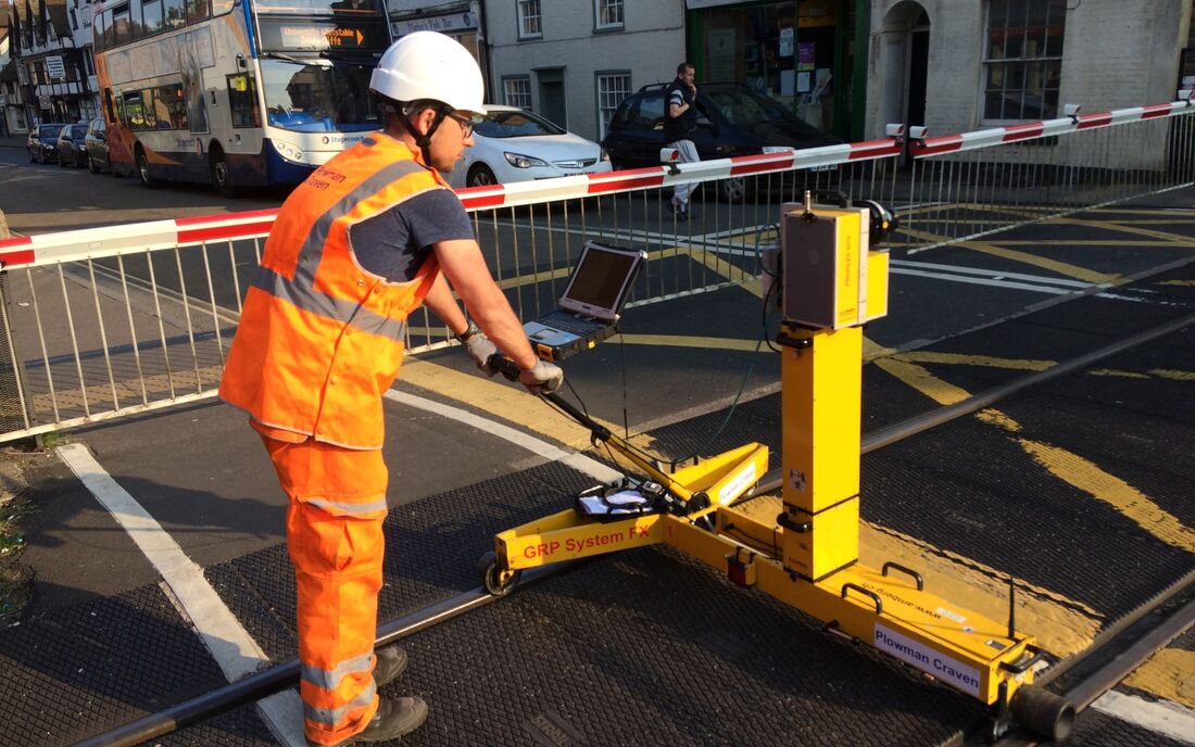 Rail Amberg Level Crossing