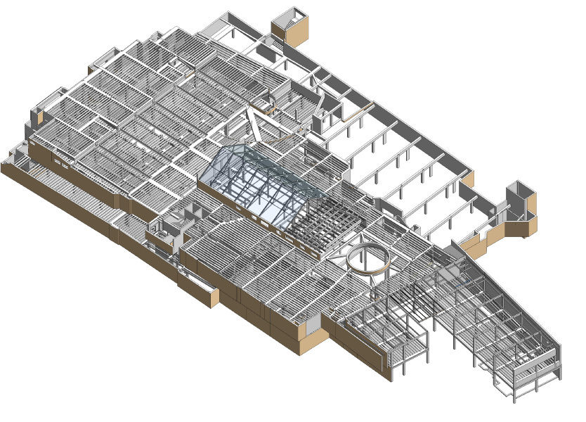 Revit model of JLP Cheltenham