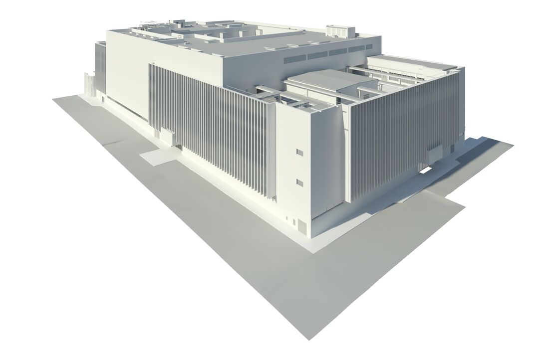 Revit model of JLP Brent Cross store