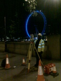 Utilities Ugs Tideway Topo Staff Equipment Survey Sewer