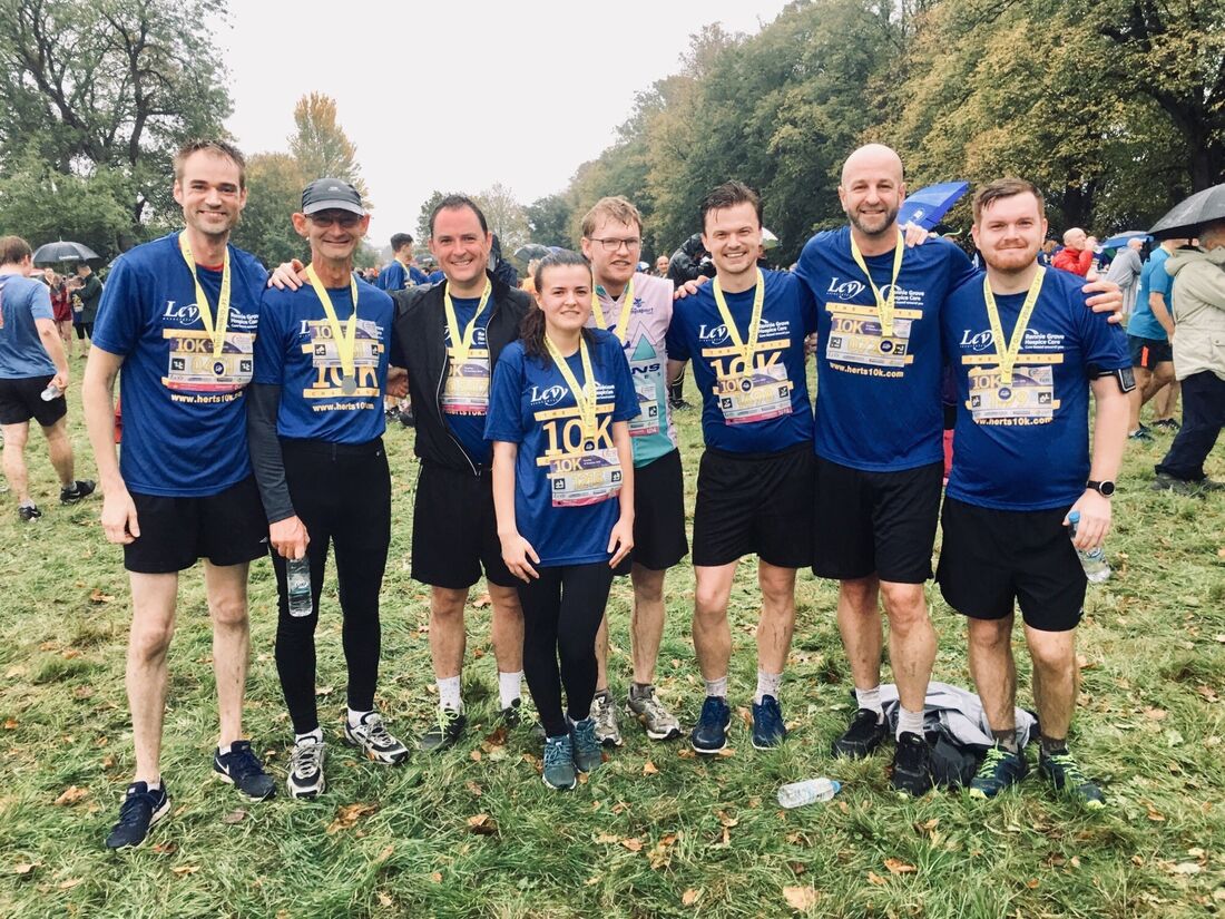 Just some of our employees that took part in the Herts 10k