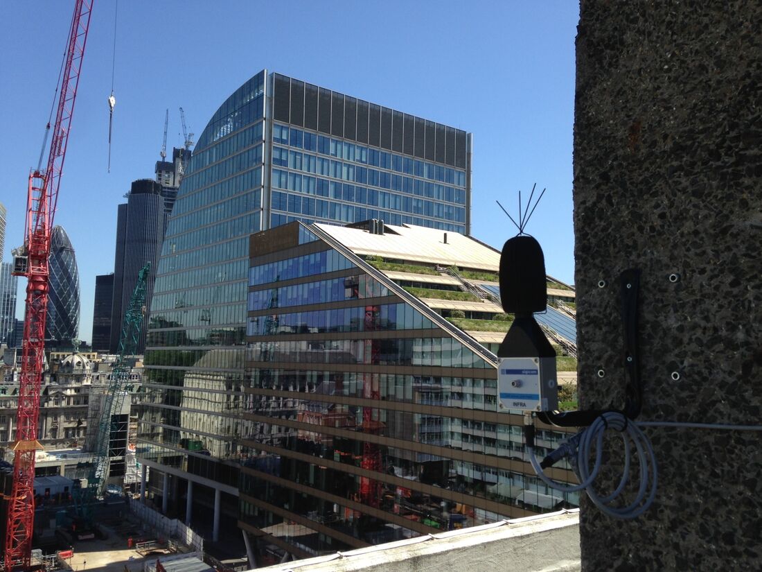 Environmental Services Moorfields London Equipment Noise Monitor 6