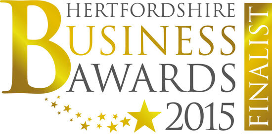 Hertfordshire Business Awards Logo 2015 Finalist Logo