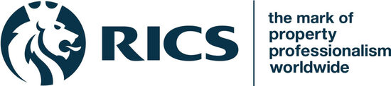 Logo RICS with strapline