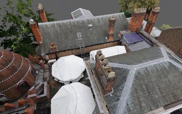 Leighton House Museum Drone Point Cloud Survey